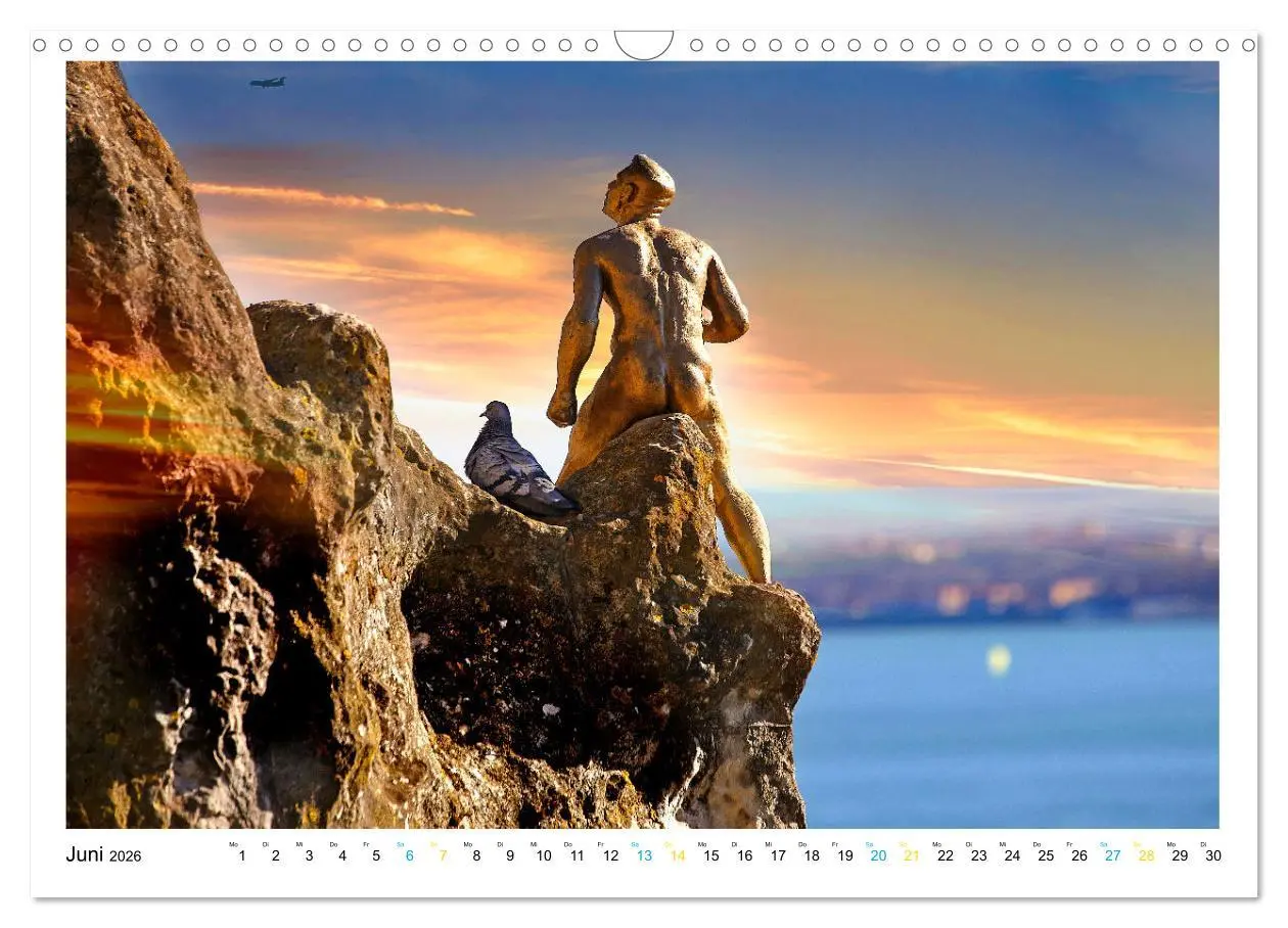 Bild: 9783457579596 | Lissabon One Day (Wandkalender 2026 DIN A3 quer), CALVENDO...