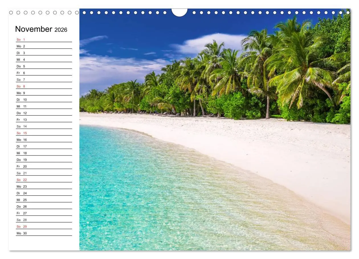 Bild: 9783457959596 | Traumstrände in der Karibik (Wandkalender 2026 DIN A3 quer),...