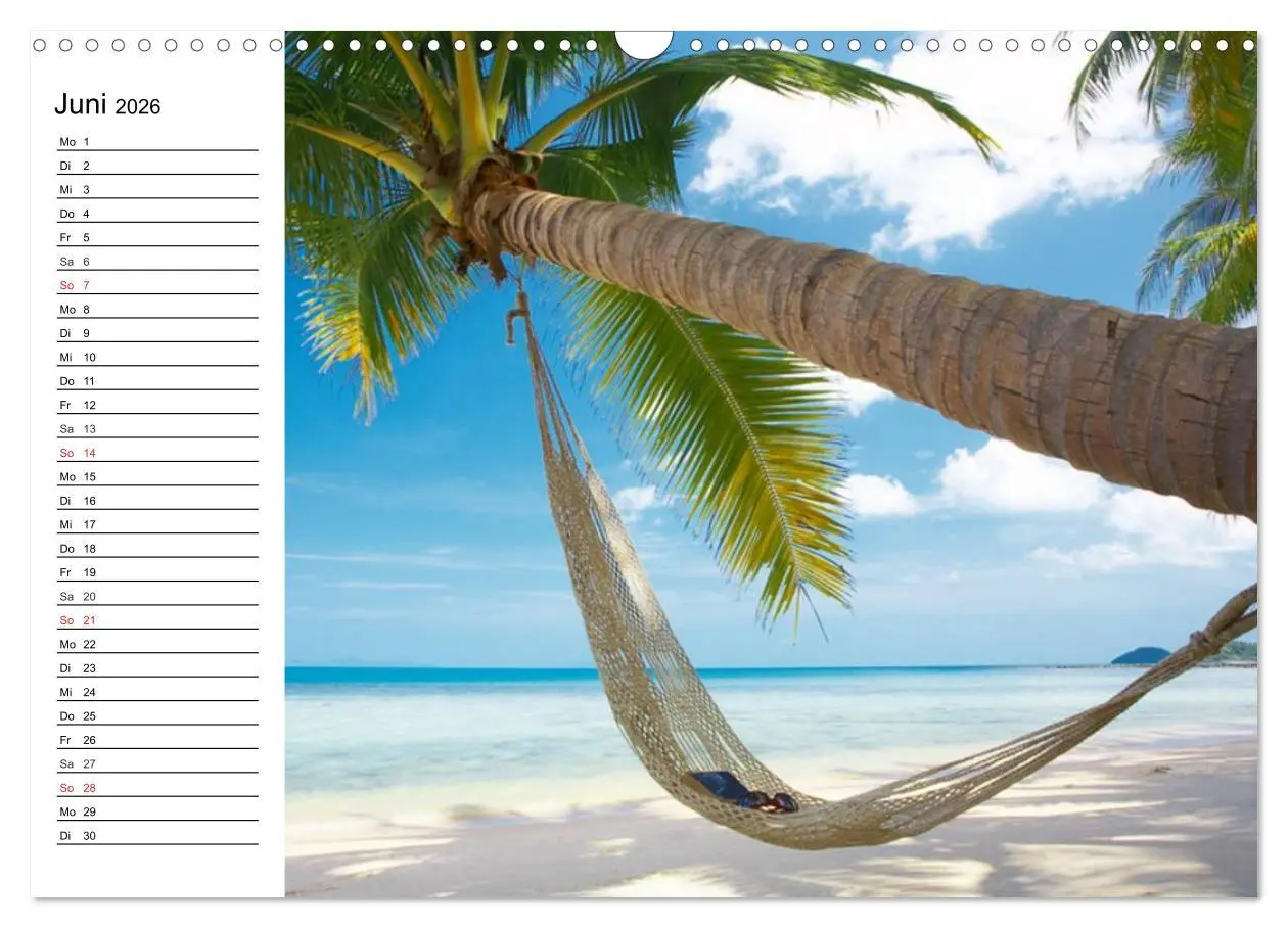 Bild: 9783457959596 | Traumstrände in der Karibik (Wandkalender 2026 DIN A3 quer),...
