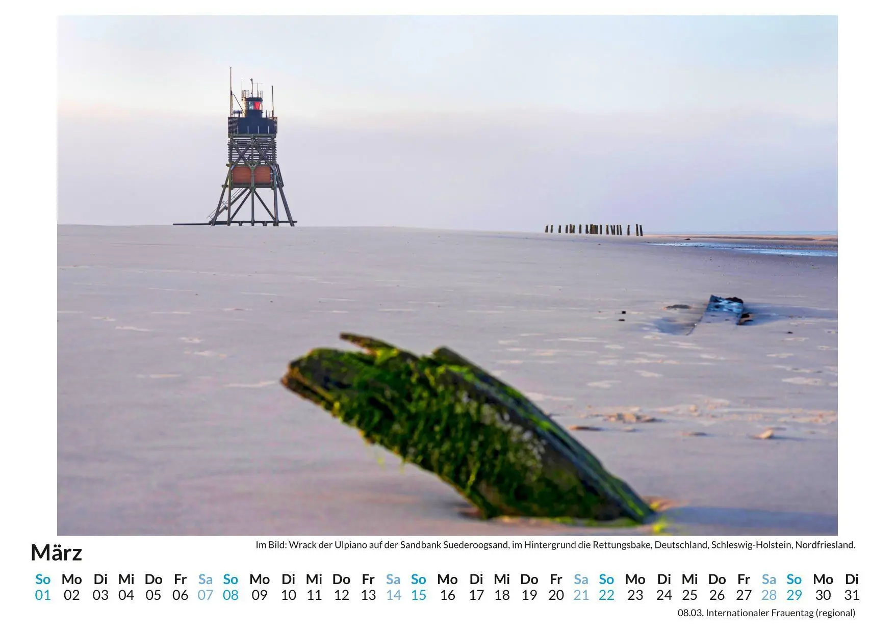 Bild: 9783695319596 | Das Wattenmeer | Lily Becker | Kalender | Deutsch | 2026 | FlipFlop