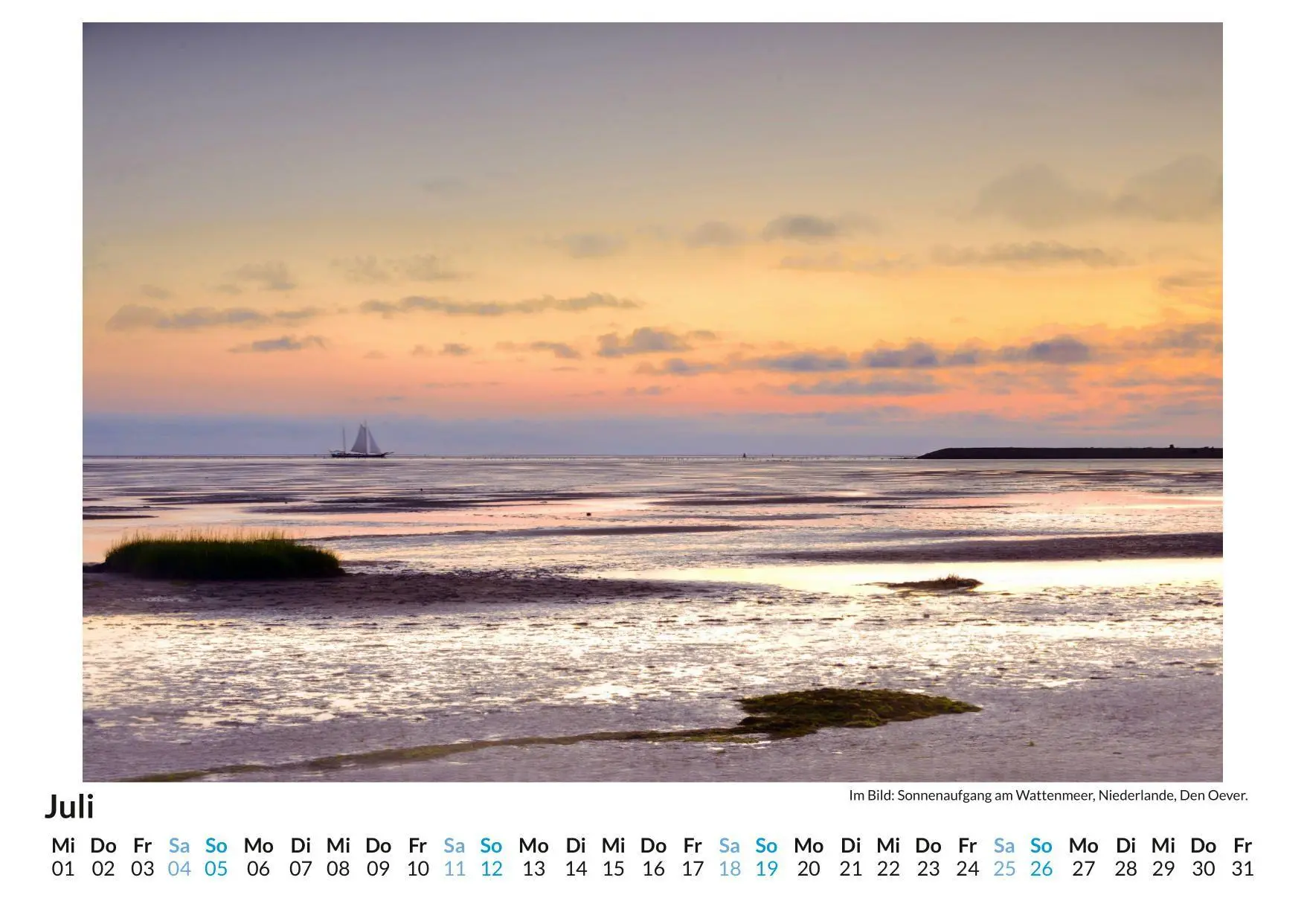 Bild: 9783695319596 | Das Wattenmeer | Lily Becker | Kalender | Deutsch | 2026 | FlipFlop