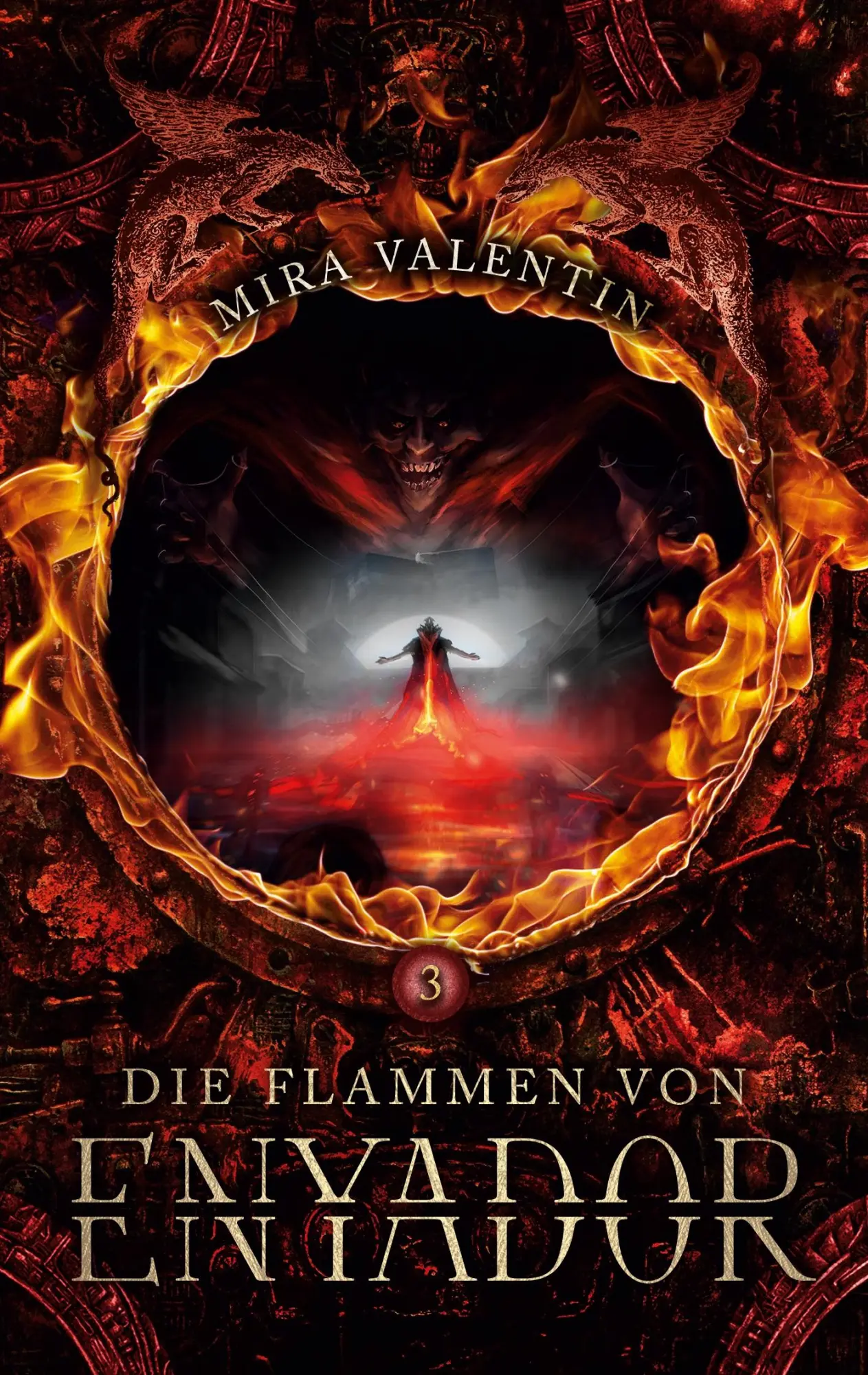 Cover: 9783752809596 | Die Flammen von Enyador | Mira Valentin | Taschenbuch | Enyador-Saga