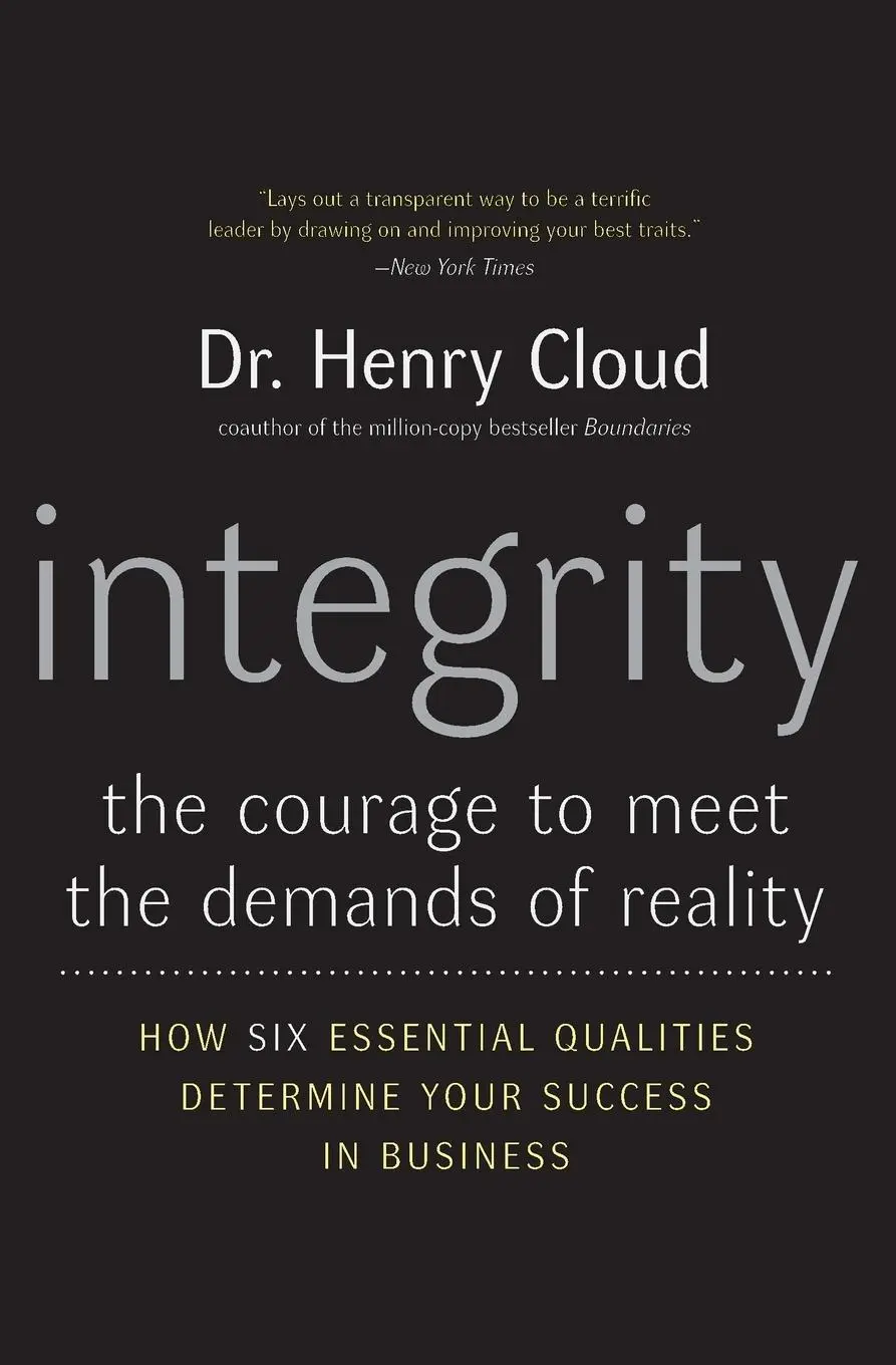 Cover: 9780060849696 | Integrity | The Courage to Meet the Demands of Reality | Henry Cloud