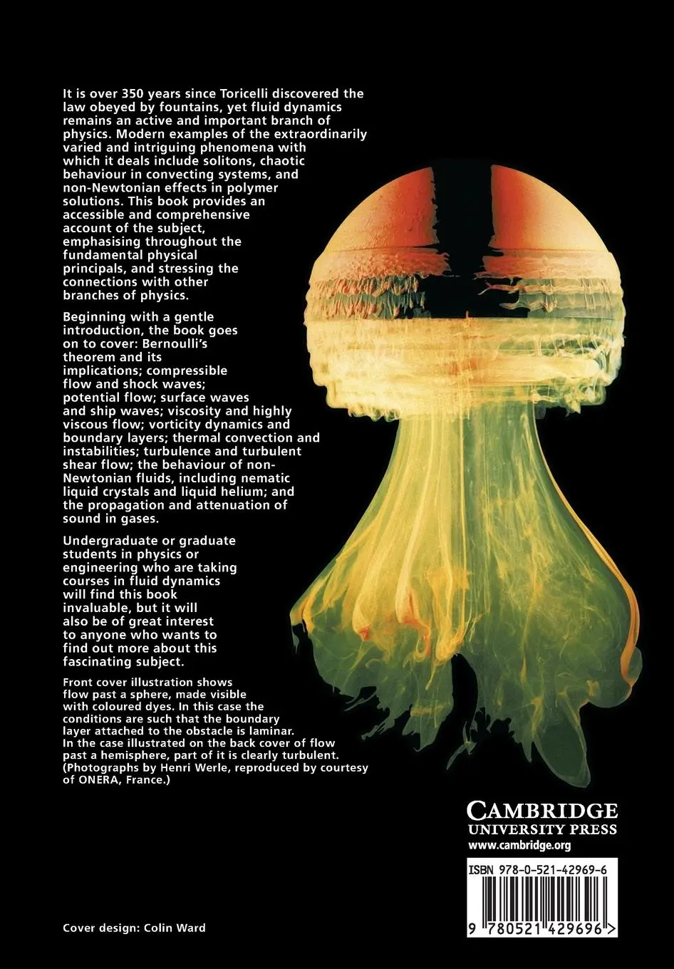 Rückseite: 9780521429696 | Fluid Dynamics for Physicists | T. E. Faber | Taschenbuch | Englisch