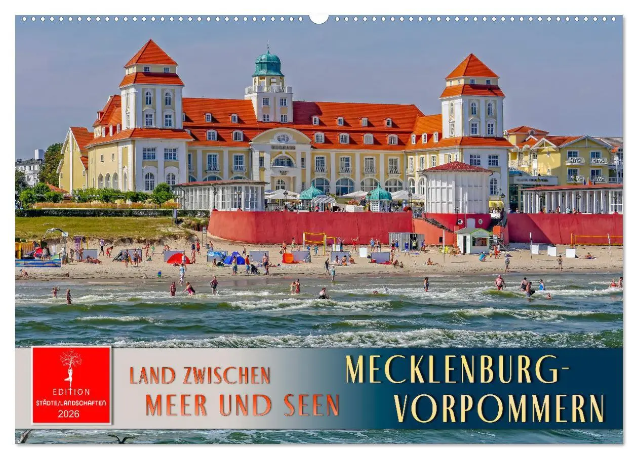 Cover: 9783457259696 | Mecklenburg-Vorpommern - Land zwischen Meer und Seen (Wandkalender...