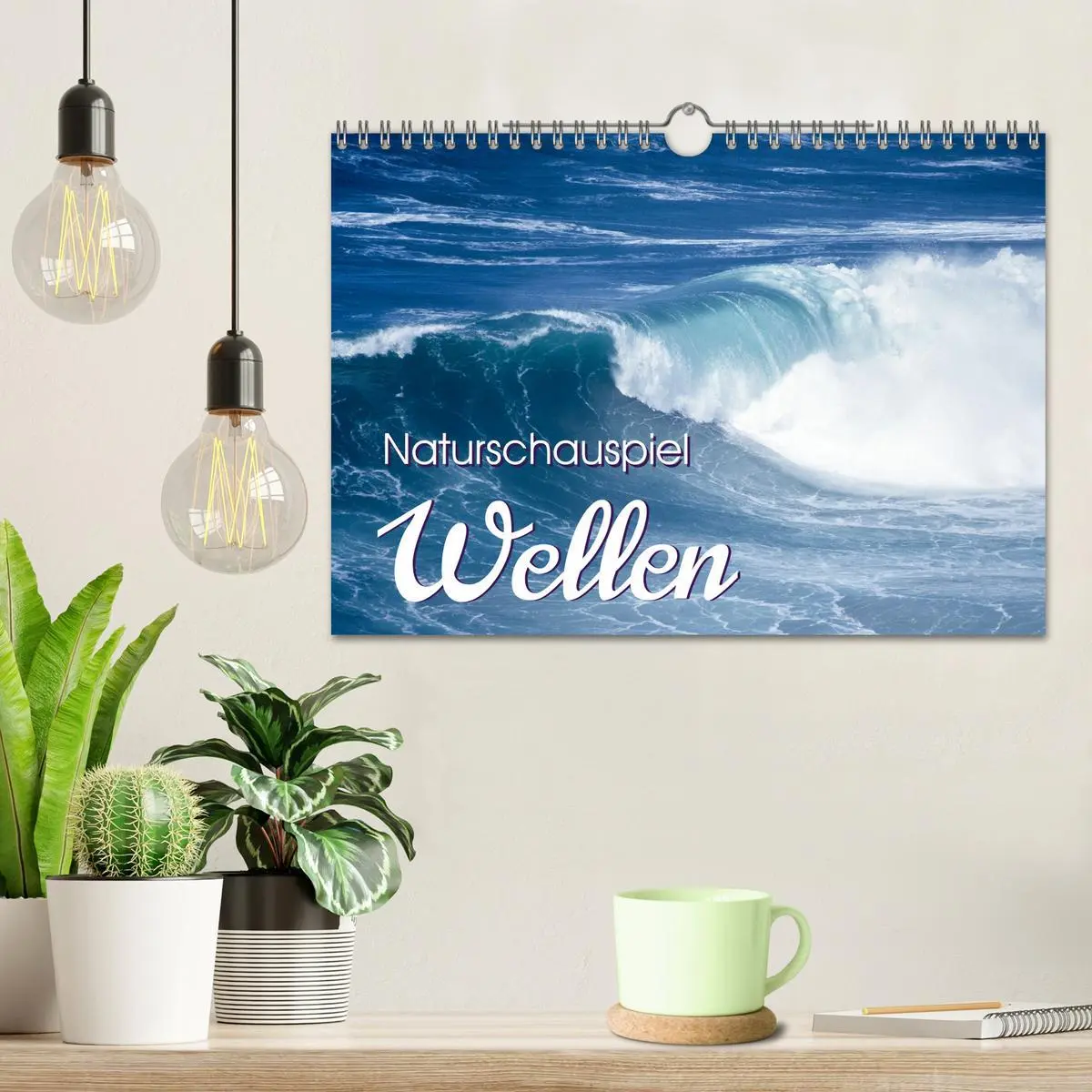 Bild: 9783457329696 | Naturschauspiel Wellen (Wandkalender 2026 DIN A4 quer), CALVENDO...