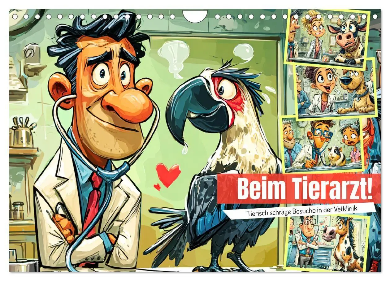 Cover: 9783516659696 | Beim Tierarzt! Tierisch schräge Besuche in der Vetklinik...