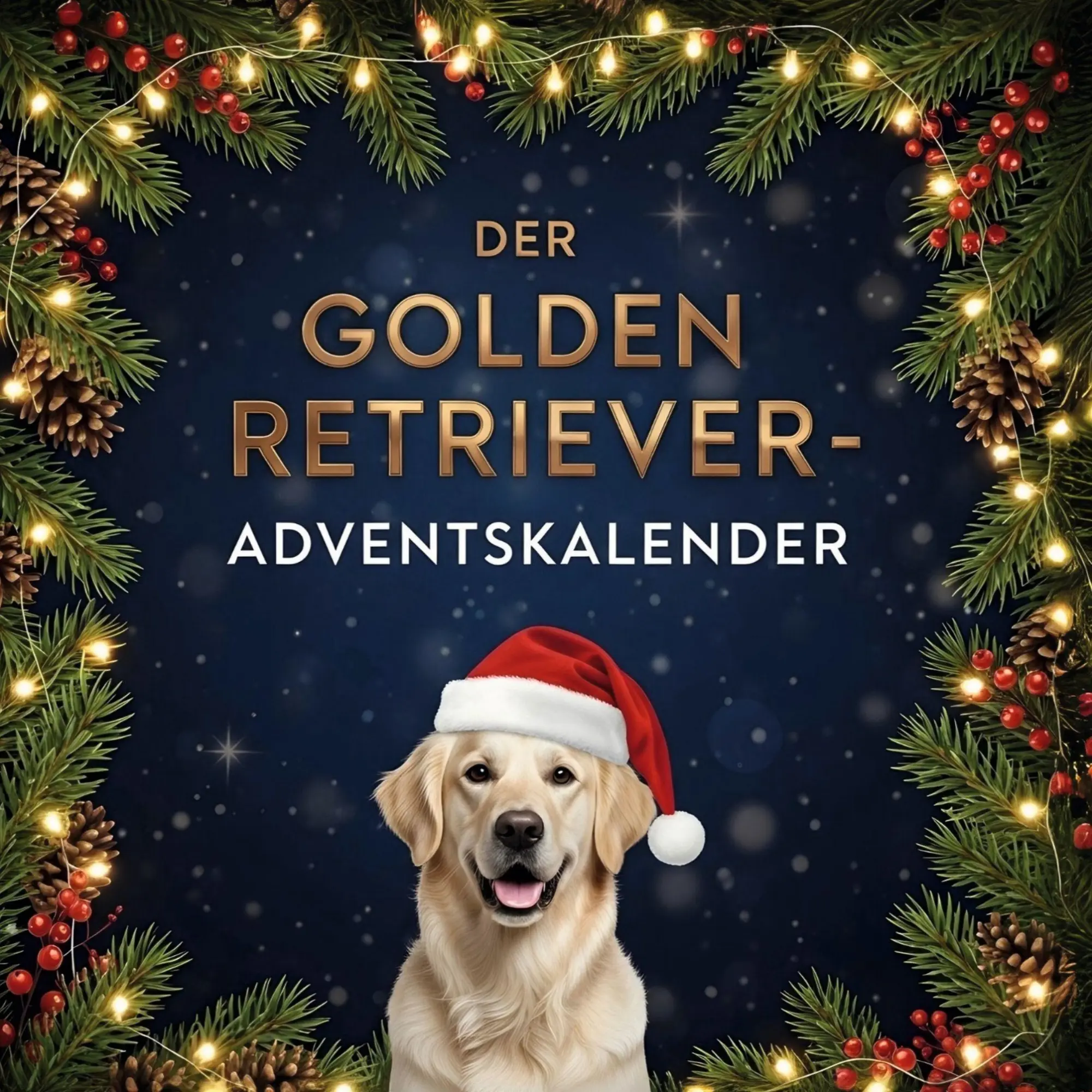 Cover: 9783695309696 | Der Golden Retriever-Adventskalender | Mia Koch | Taschenbuch | 2025