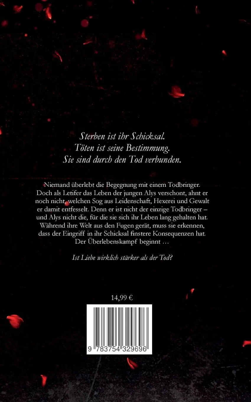 Rückseite: 9783754329696 | Deathbound | Jessica Iser | Taschenbuch | 504 S. | Deutsch | 2021