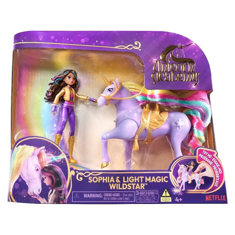 Cover: 778988249796 | UCA Small Doll &amp; Unicorn Sophia &amp; Light | Karton | 24979 | Deutsch
