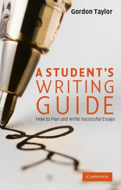 Cover: 9780521729796 | A Student's Writing Guide | Gordon Taylor | Taschenbuch | Paperback