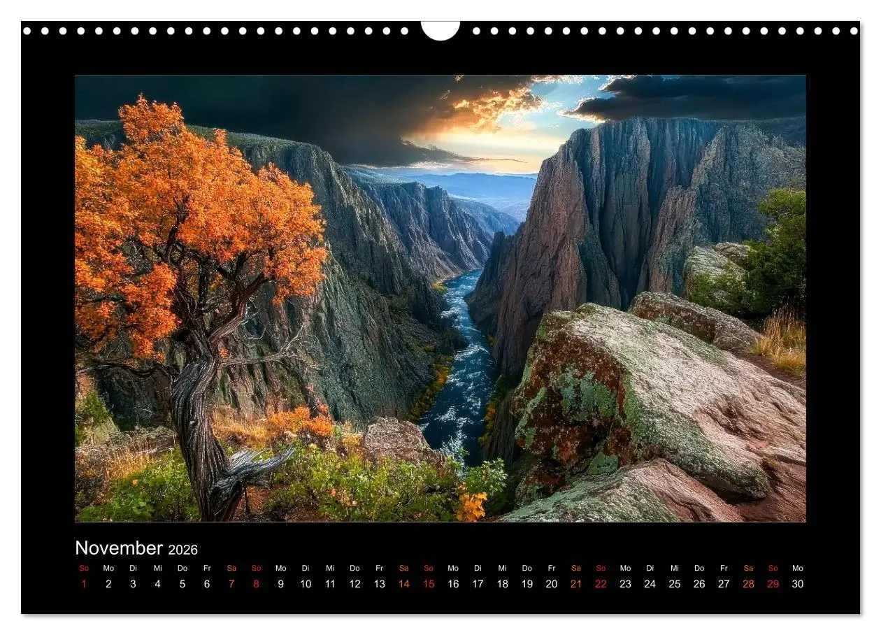 Bild: 9783457249796 | Nationalparks der USA - wilde Schönheiten (Wandkalender 2026 DIN A3...