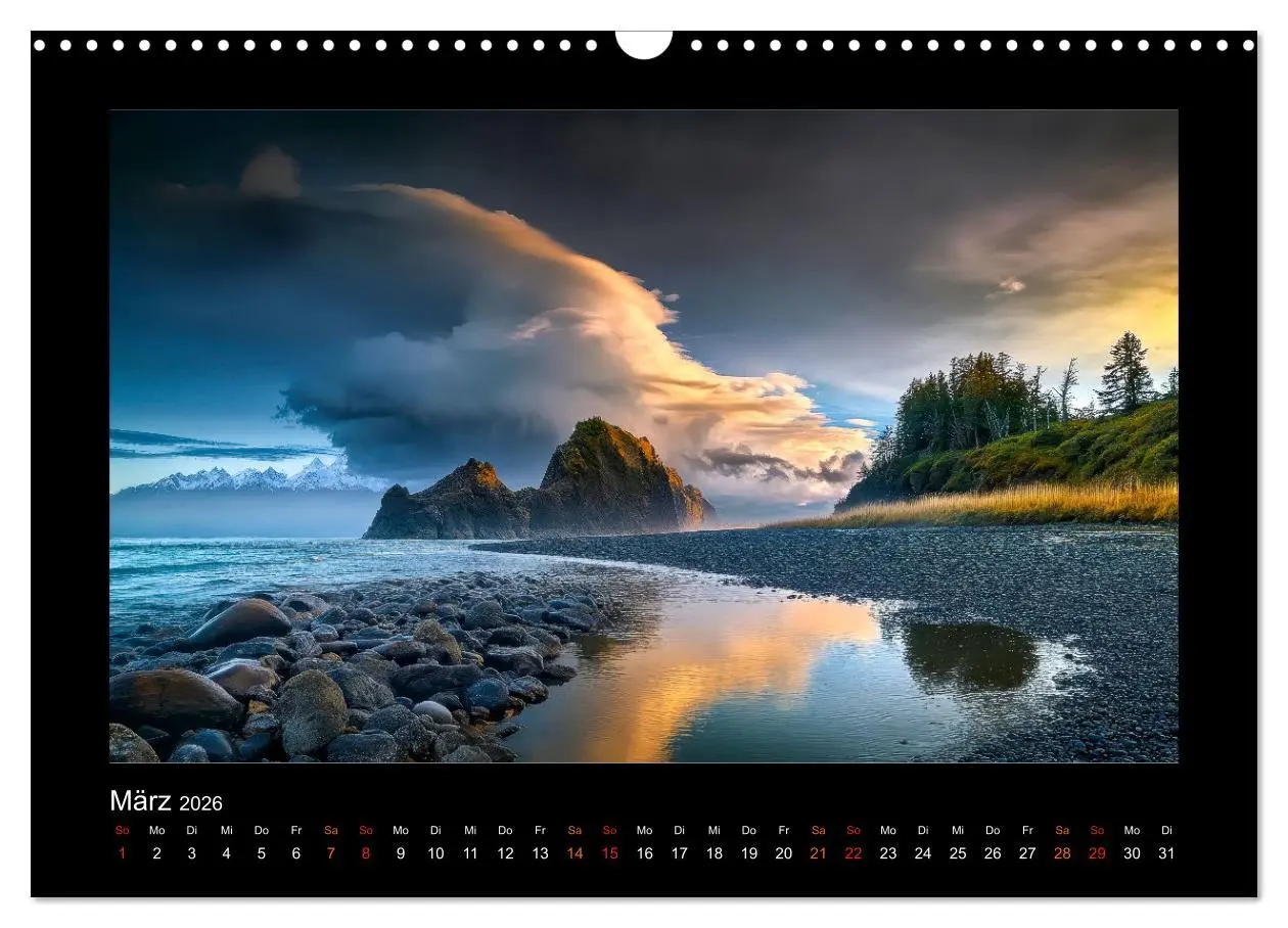 Bild: 9783457249796 | Nationalparks der USA - wilde Schönheiten (Wandkalender 2026 DIN A3...