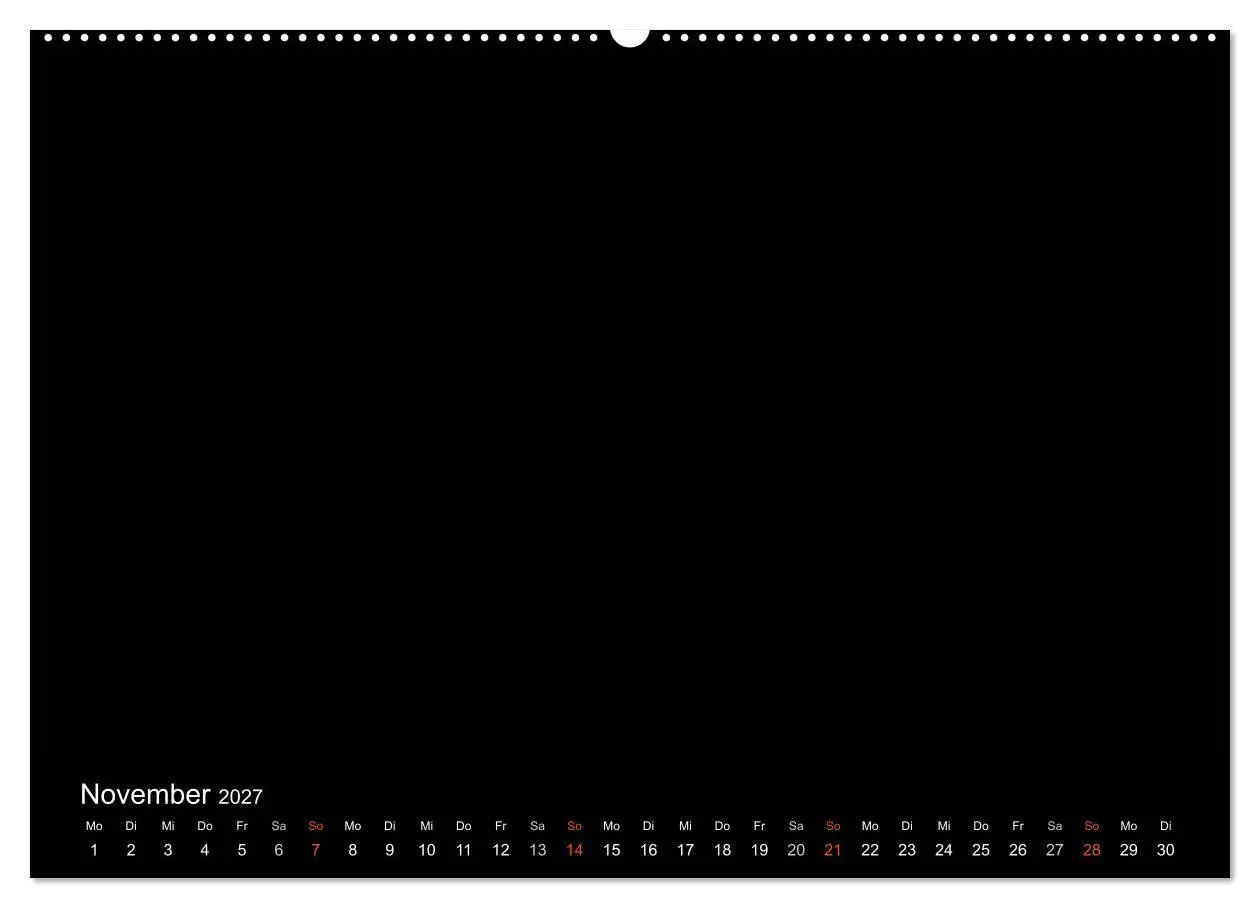 Bild: 9783594249796 | Bastelkalender - Schwarz (Wandkalender 2027 DIN A2 quer), CALVENDO...