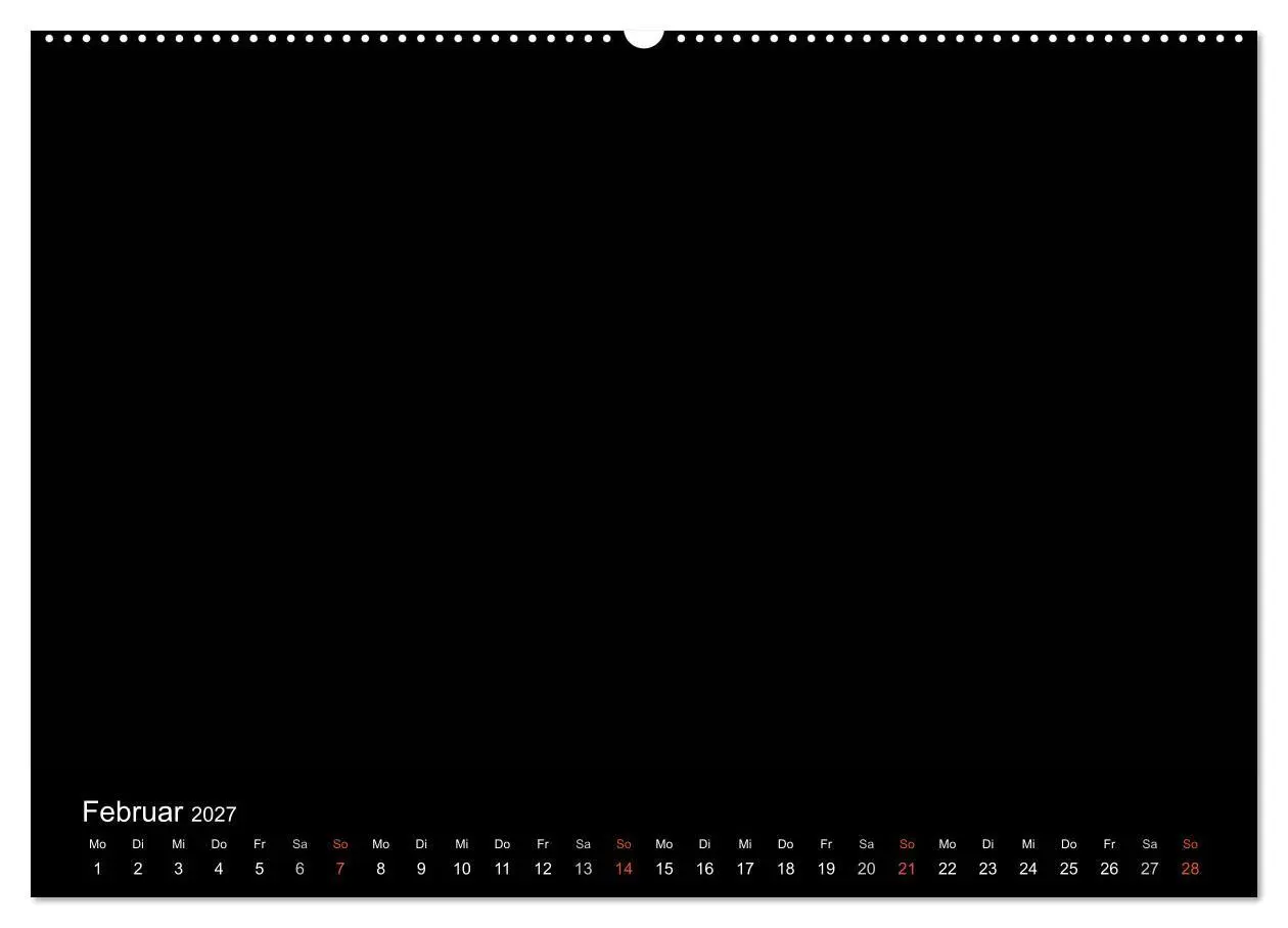 Bild: 9783594249796 | Bastelkalender - Schwarz (Wandkalender 2027 DIN A2 quer), CALVENDO...