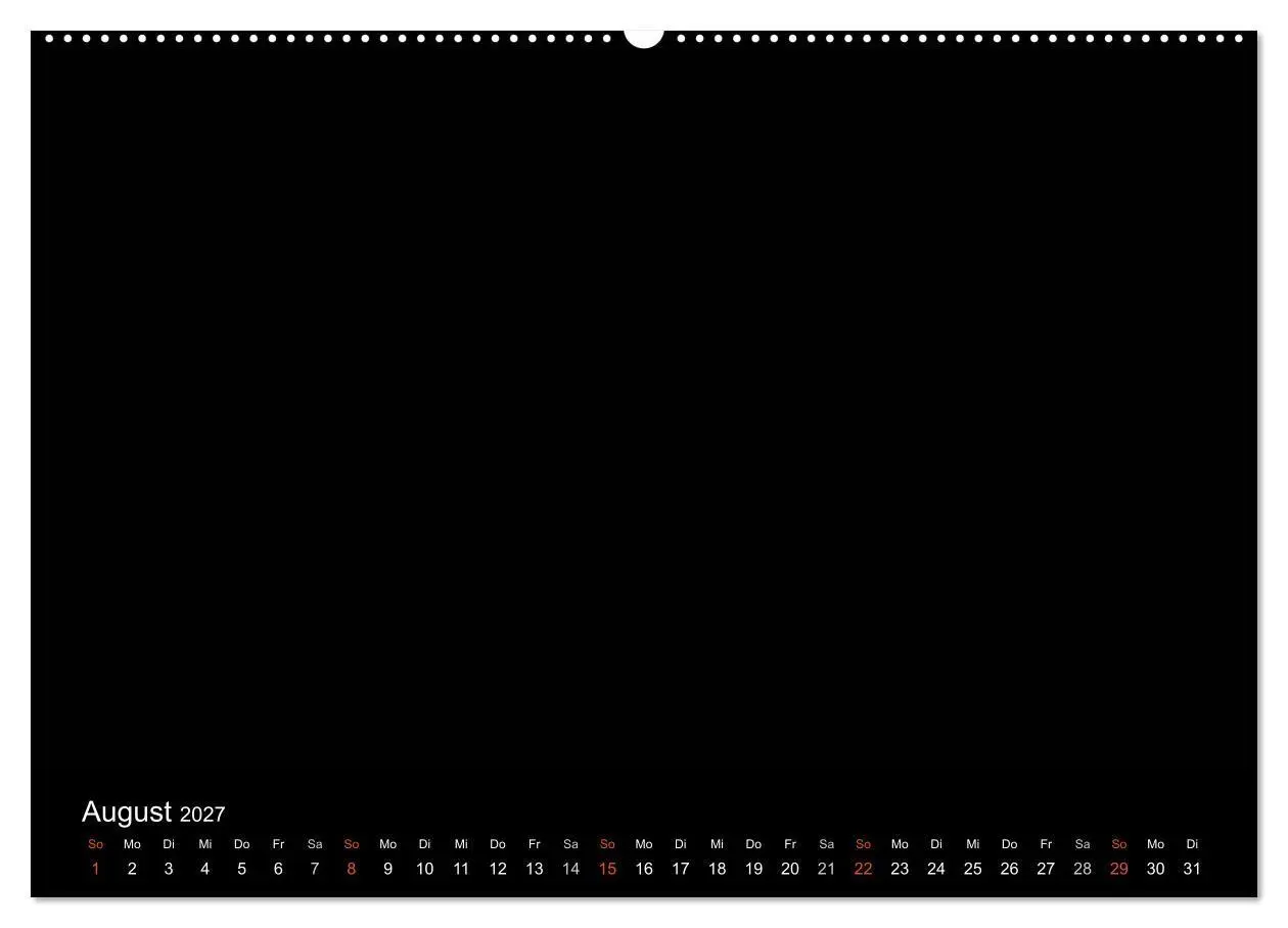 Bild: 9783594249796 | Bastelkalender - Schwarz (Wandkalender 2027 DIN A2 quer), CALVENDO...