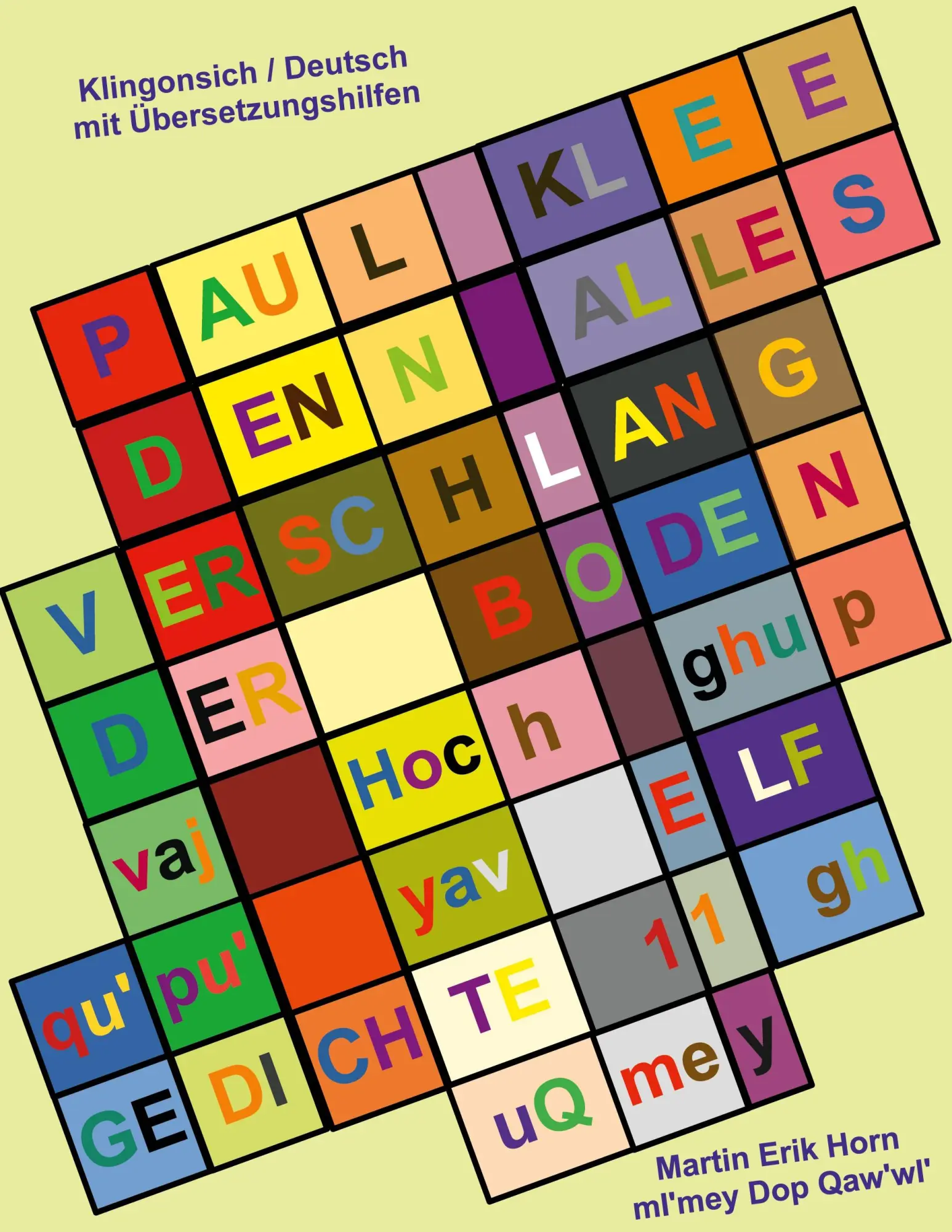 Cover: 9783819209796 | Paul Klee - Denn alles verschlang der Boden - vaj Hoch ghupqu'pu' yav