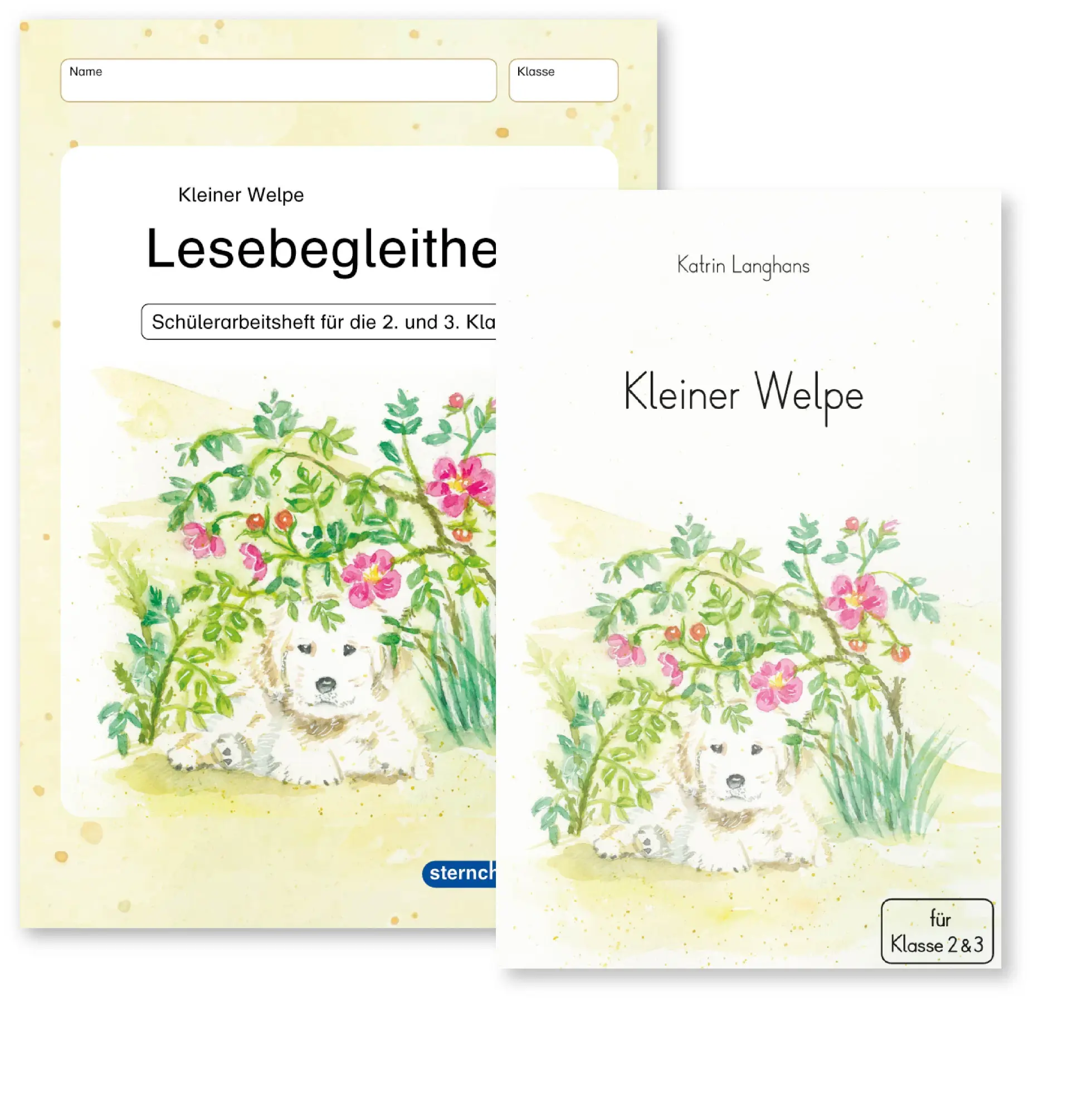 Cover: 9783910429796 | Kleiner Welpe - Klassenlektüre und Lesebegleitheft im Set | Buch