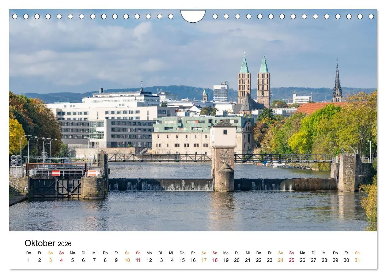 Bild: 9783457309896 | Kassel - wunderschöne Stadt in Nordhessen (Wandkalender 2026 DIN A4...
