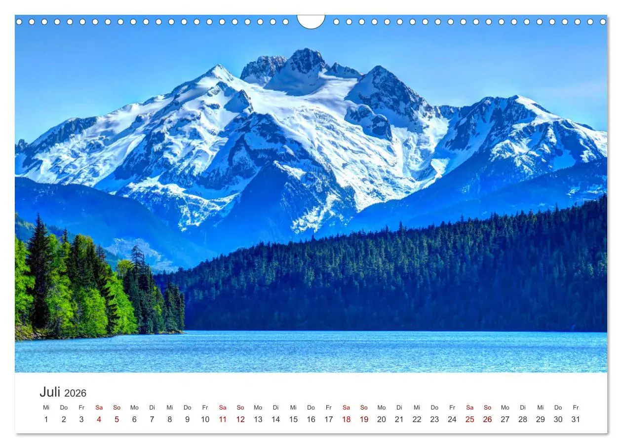 Bild: 9783457549896 | British Columbia - Faszination Kanada (Wandkalender 2026 DIN A3...