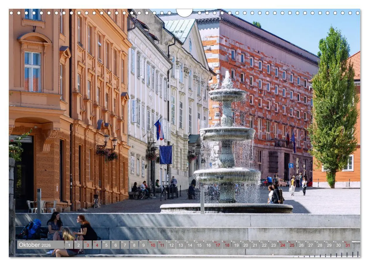 Bild: 9783457619896 | Im Herzen Sloweniens (Wandkalender 2026 DIN A3 quer), CALVENDO...