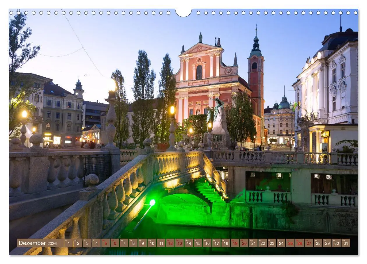 Bild: 9783457619896 | Im Herzen Sloweniens (Wandkalender 2026 DIN A3 quer), CALVENDO...