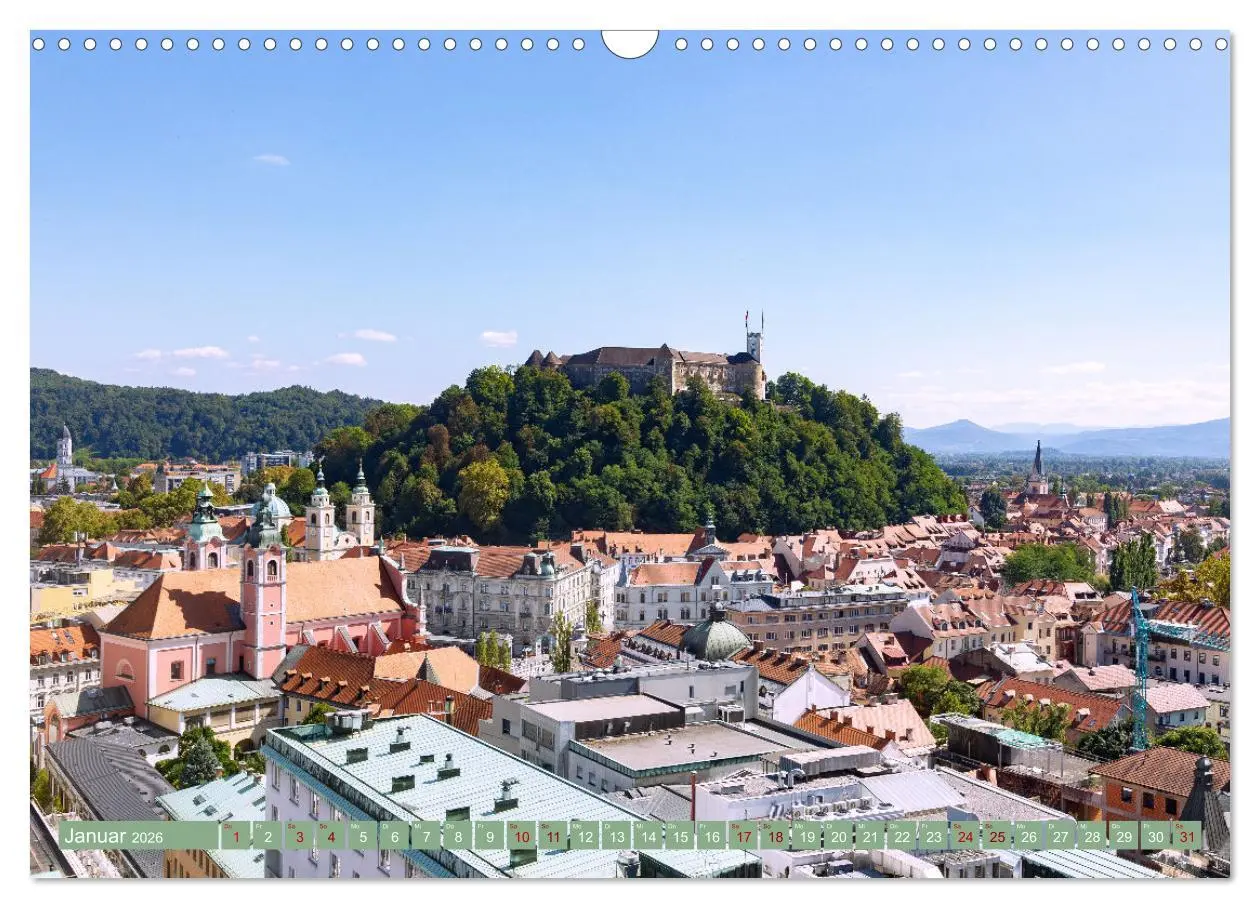 Bild: 9783457619896 | Im Herzen Sloweniens (Wandkalender 2026 DIN A3 quer), CALVENDO...