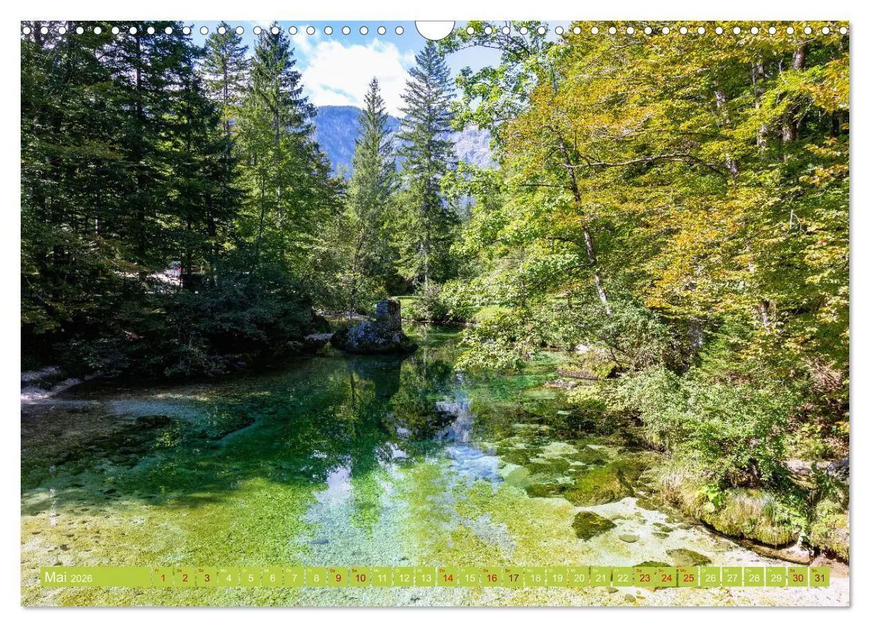 Bild: 9783457619896 | Im Herzen Sloweniens (Wandkalender 2026 DIN A3 quer), CALVENDO...