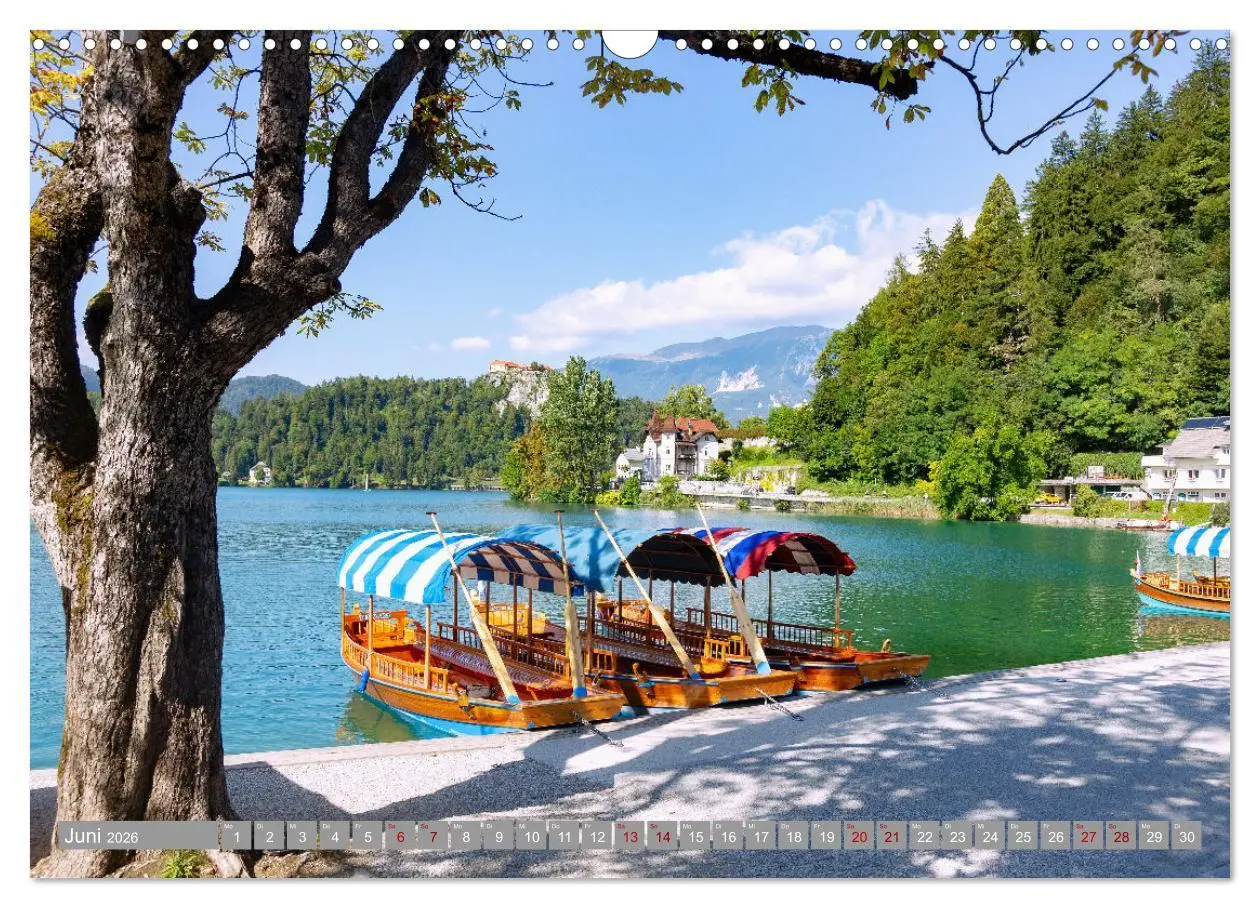 Bild: 9783457619896 | Im Herzen Sloweniens (Wandkalender 2026 DIN A3 quer), CALVENDO...