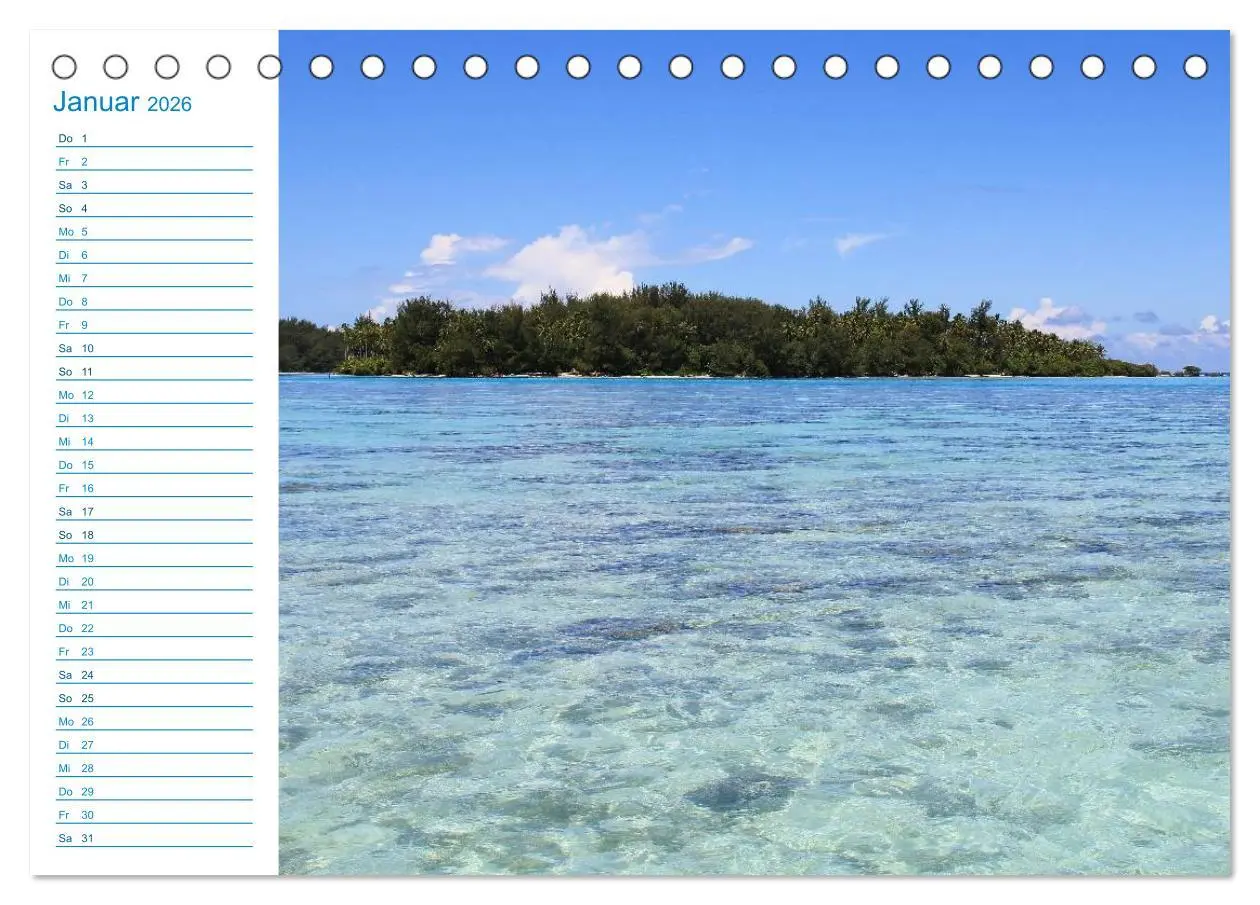 Bild: 9783457859896 | Französisch-Polynesien - Trauminseln im Südpazifik (Tischkalender...