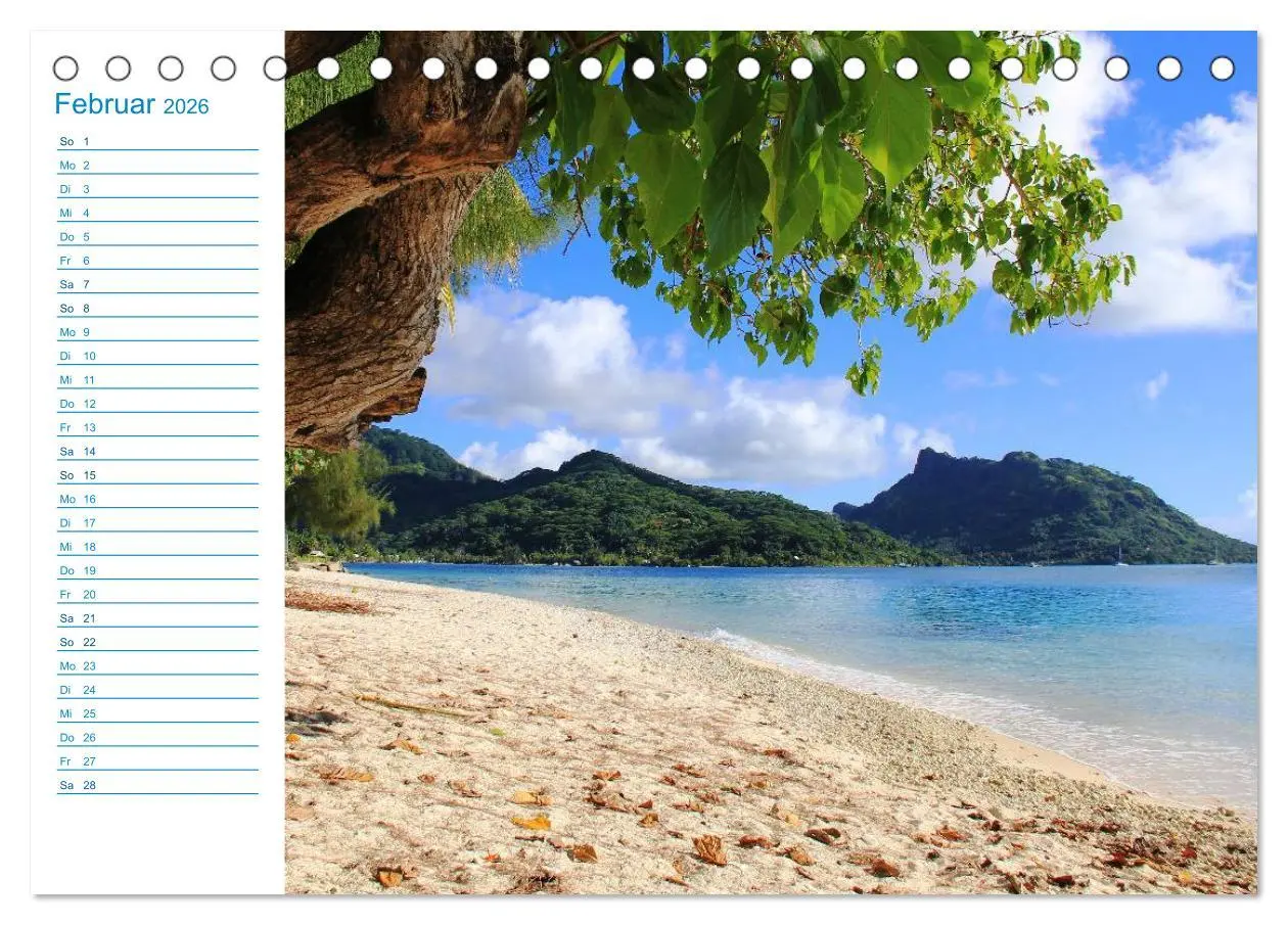 Bild: 9783457859896 | Französisch-Polynesien - Trauminseln im Südpazifik (Tischkalender...