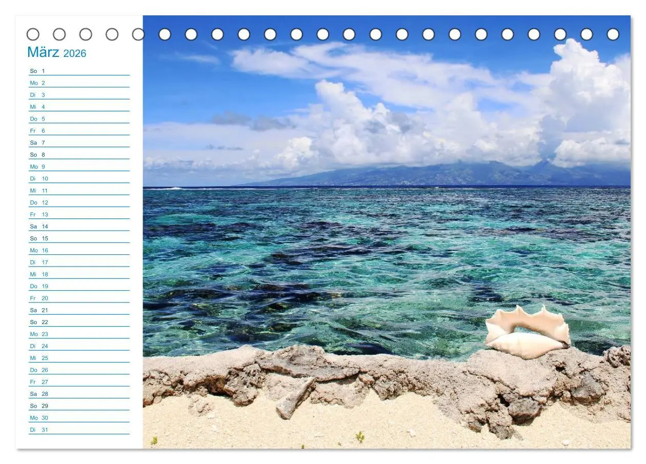 Bild: 9783457859896 | Französisch-Polynesien - Trauminseln im Südpazifik (Tischkalender...