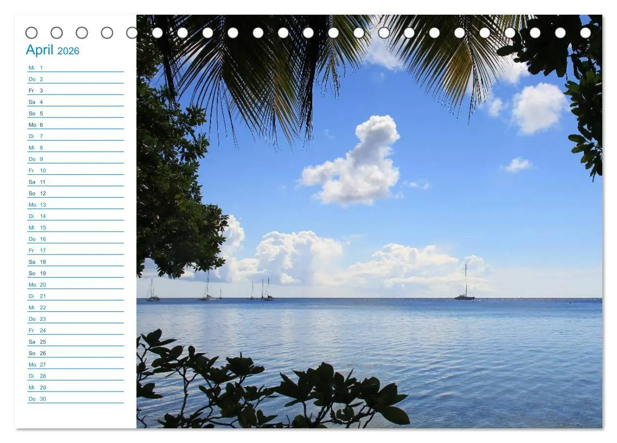 Bild: 9783457859896 | Französisch-Polynesien - Trauminseln im Südpazifik (Tischkalender...