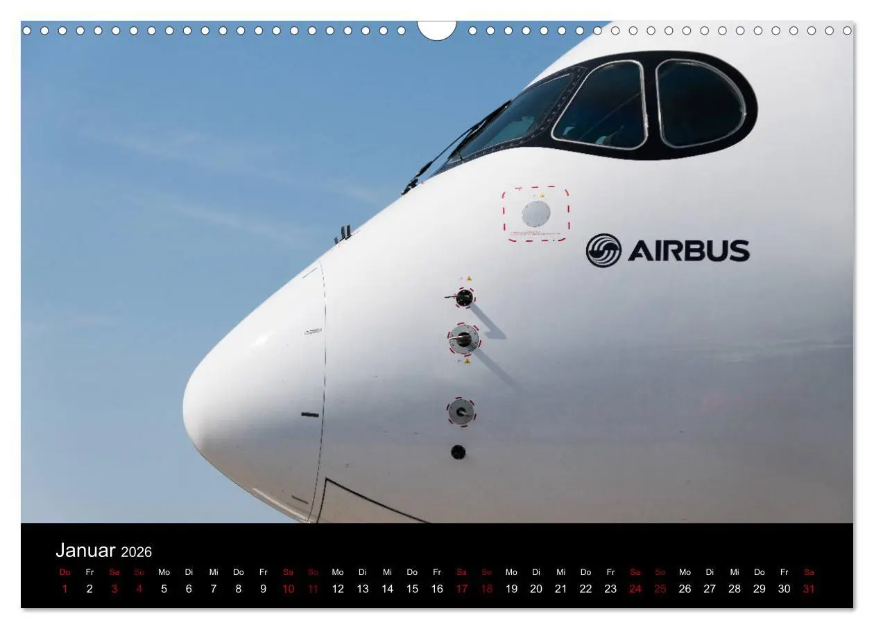 Bild: 9783457929896 | Airbus A350 Hautnah (Wandkalender 2026 DIN A3 quer), CALVENDO...