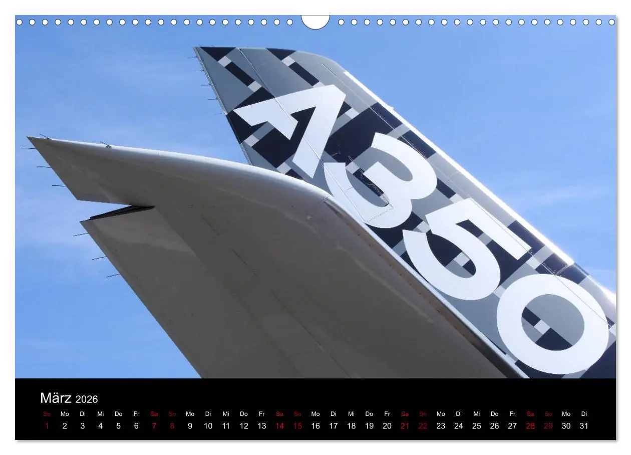 Bild: 9783457929896 | Airbus A350 Hautnah (Wandkalender 2026 DIN A3 quer), CALVENDO...
