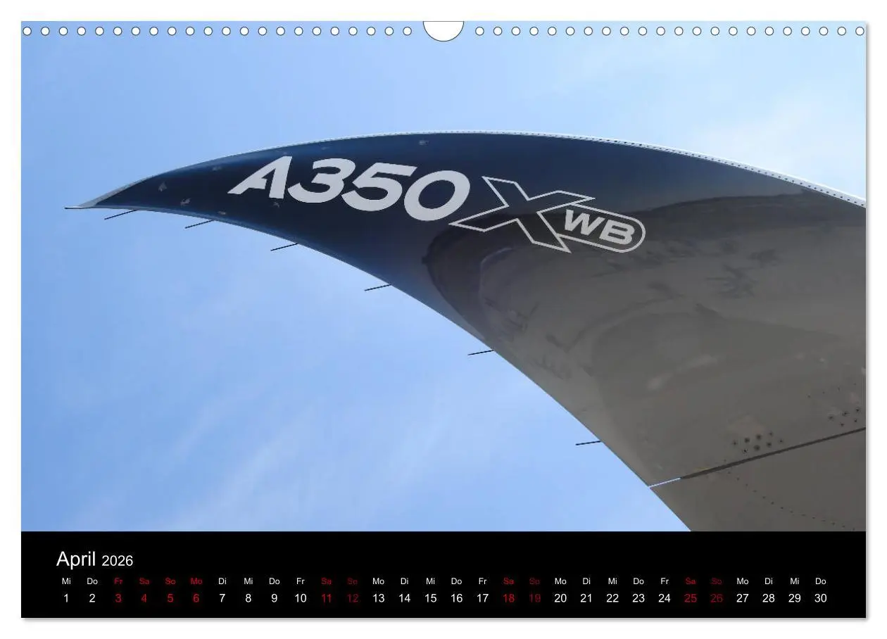Bild: 9783457929896 | Airbus A350 Hautnah (Wandkalender 2026 DIN A3 quer), CALVENDO...