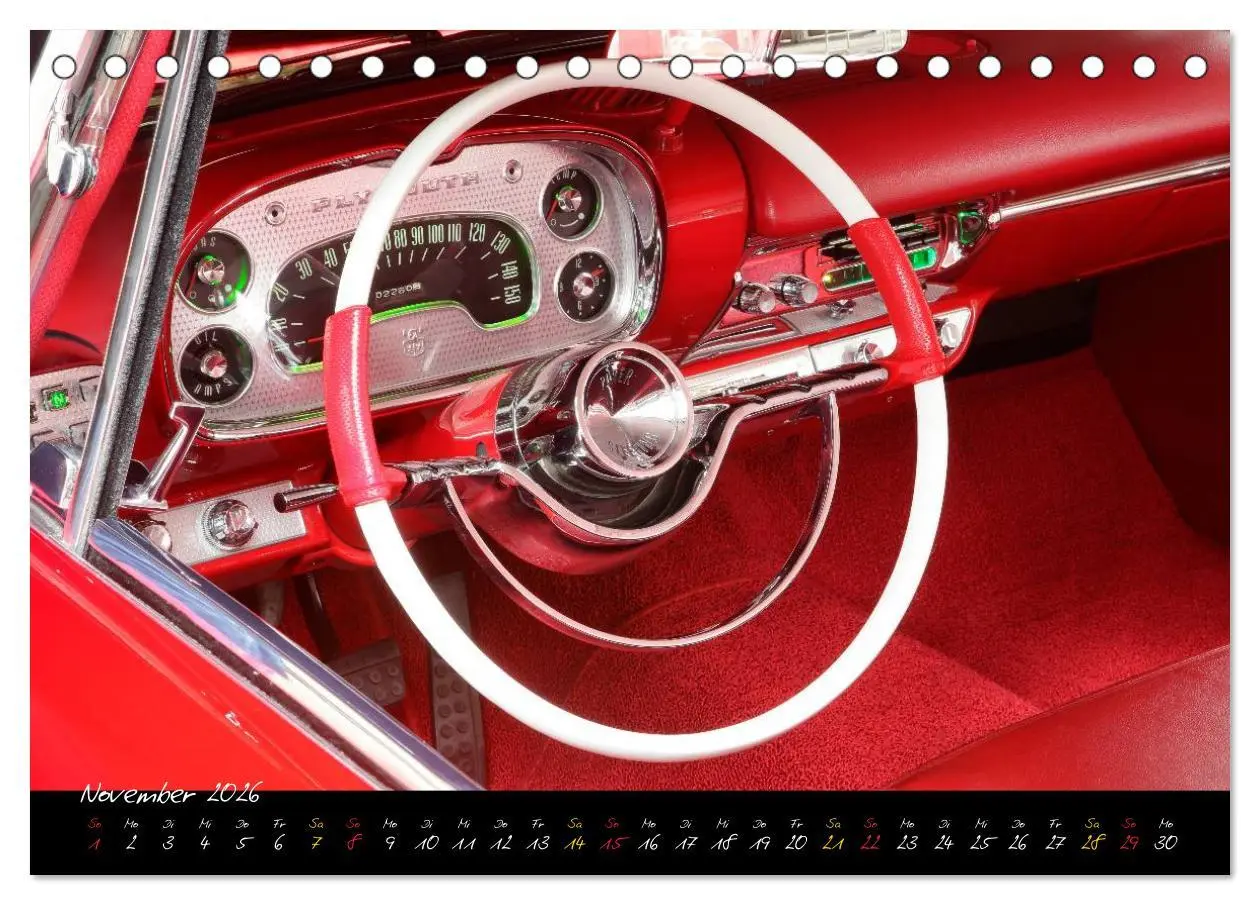 Bild: 9783516019896 | John Carpenter´s Christine (Tischkalender 2026 DIN A5 quer),...