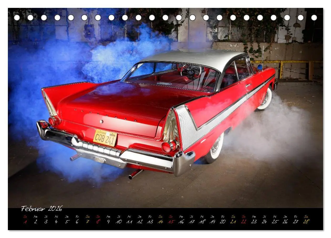 Bild: 9783516019896 | John Carpenter´s Christine (Tischkalender 2026 DIN A5 quer),...