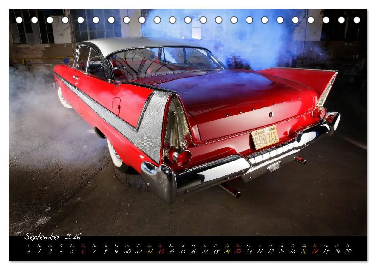 Bild: 9783516019896 | John Carpenter´s Christine (Tischkalender 2026 DIN A5 quer),...