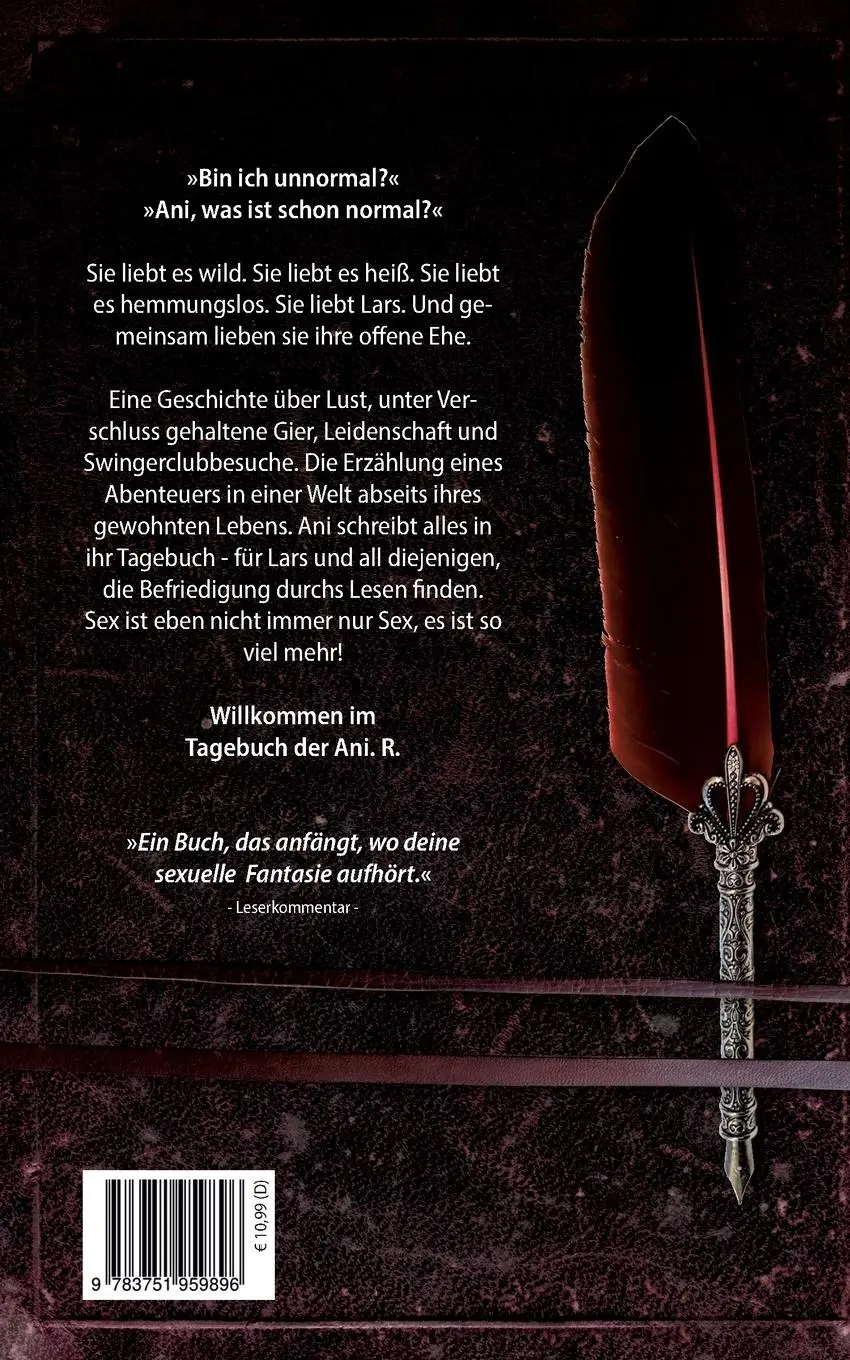 Rückseite: 9783751959896 | Animalisch | Ani van Roden | Taschenbuch | 304 S. | Deutsch | 2021