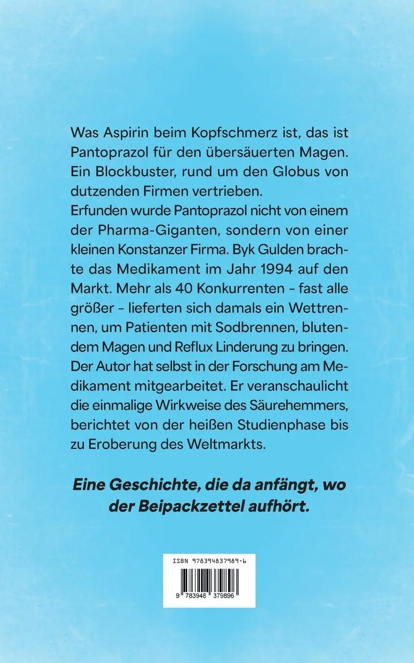 Rückseite: 9783948379896 | Magen im Glück | Pantoprazol: Kleines Molekül - große Wirkung | Buch