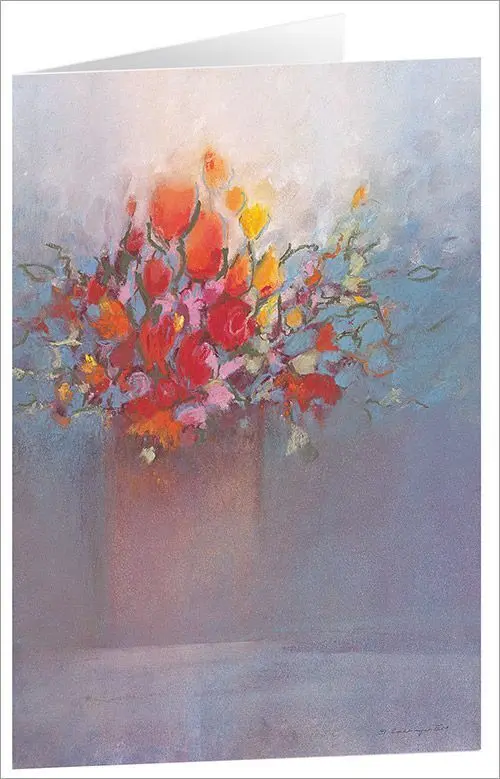 Bild: 4250454729996 | Kunstkarten-Set "Blumengrüße" | Stefanie Bahlinger | Taschenbuch