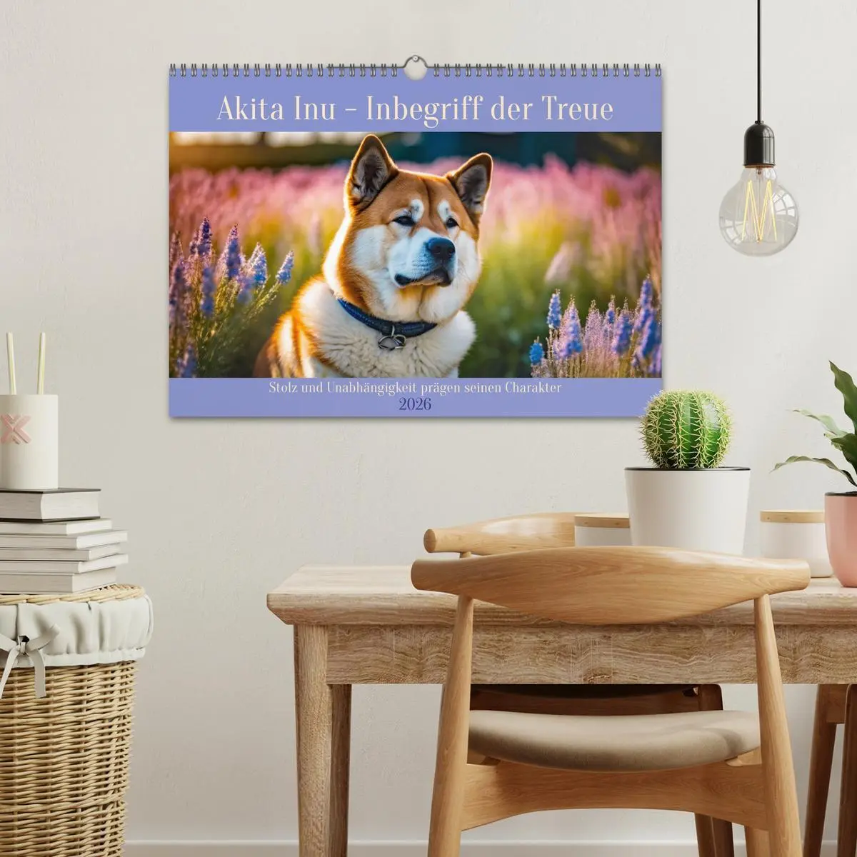 Bild: 9783457399996 | Akita Inu - Inbegriff der Treue (Wandkalender 2026 DIN A3 quer),...