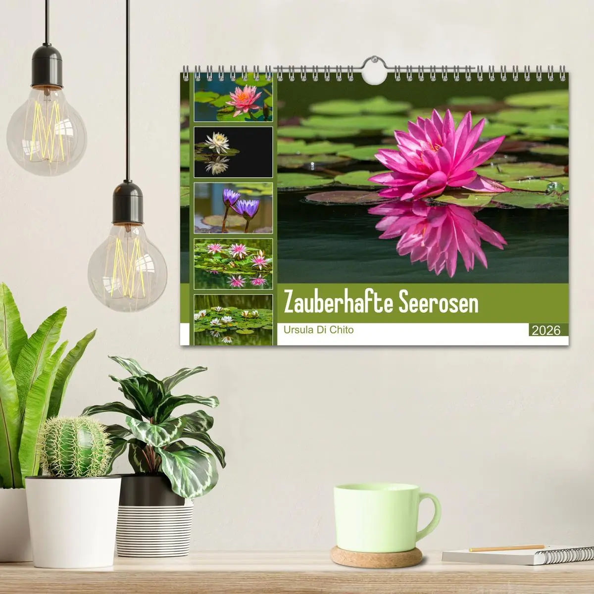 Bild: 9783457779996 | Zauberhafte Seerosen (Wandkalender 2026 DIN A4 quer), CALVENDO...