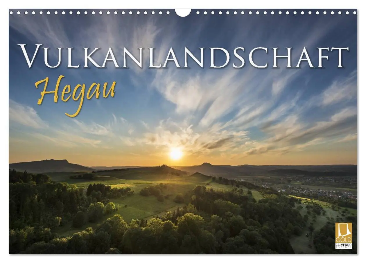 Cover: 9783516179996 | Vulkanlandschaft Hegau 2026 (Wandkalender 2026 DIN A3 quer),...