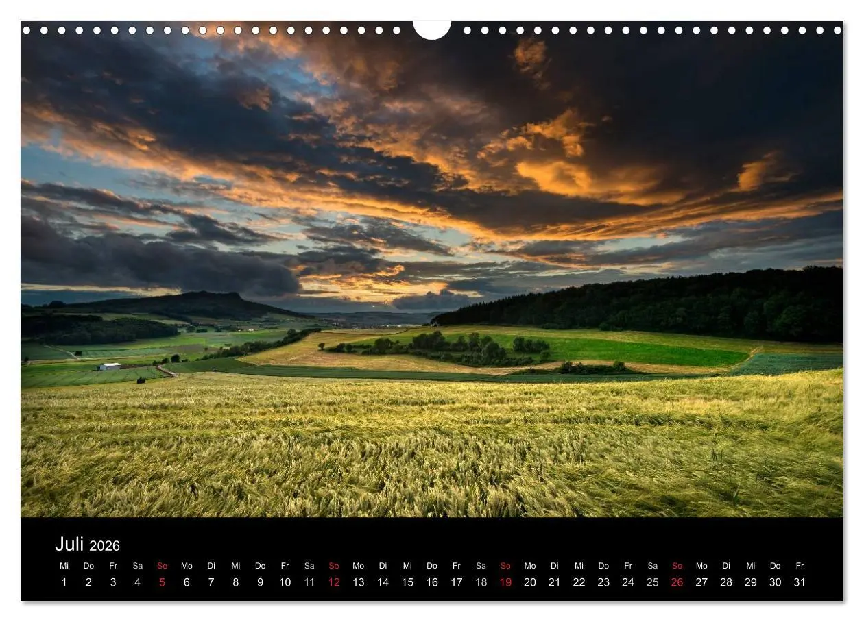 Bild: 9783516179996 | Vulkanlandschaft Hegau 2026 (Wandkalender 2026 DIN A3 quer),...