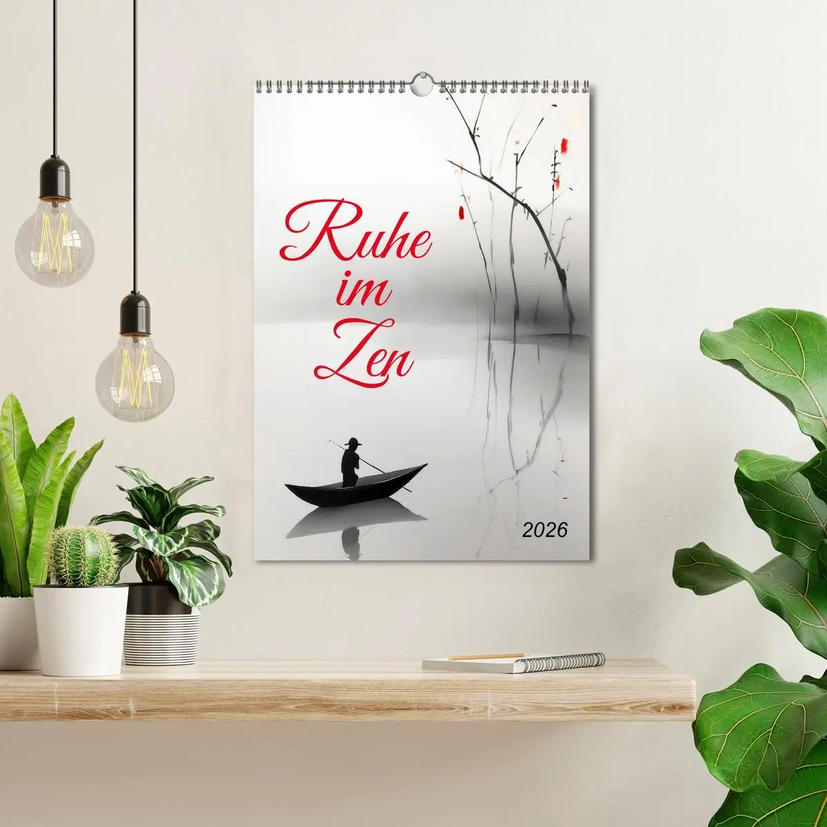 Bild: 9783516319996 | Ruhe im Zen (Wandkalender 2026 DIN A3 hoch), CALVENDO Monatskalender