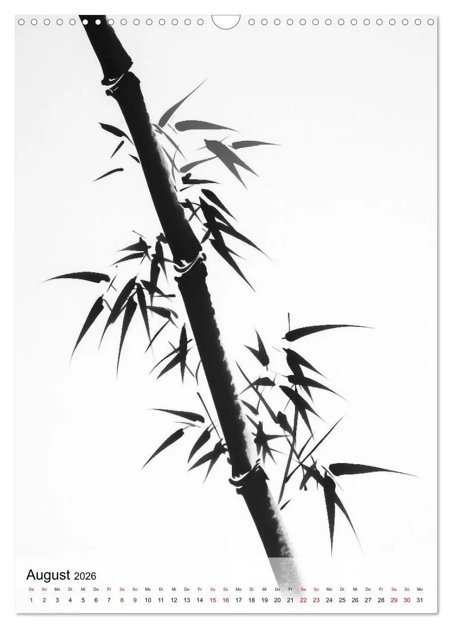 Bild: 9783516319996 | Ruhe im Zen (Wandkalender 2026 DIN A3 hoch), CALVENDO Monatskalender