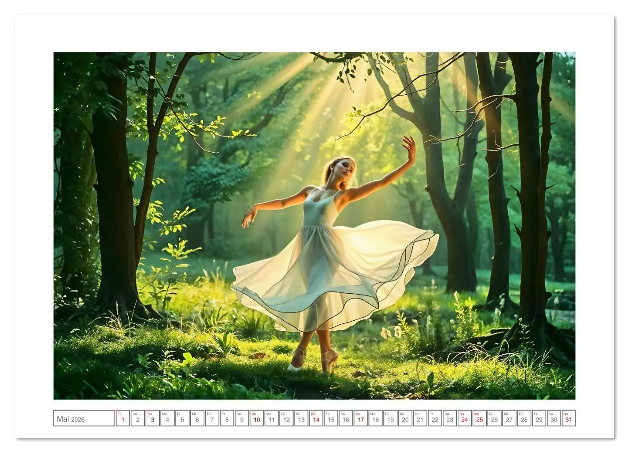 Bild: 9783516629996 | Flügel aus Licht - Ballett in der Poesie der Natur (Wandkalender...