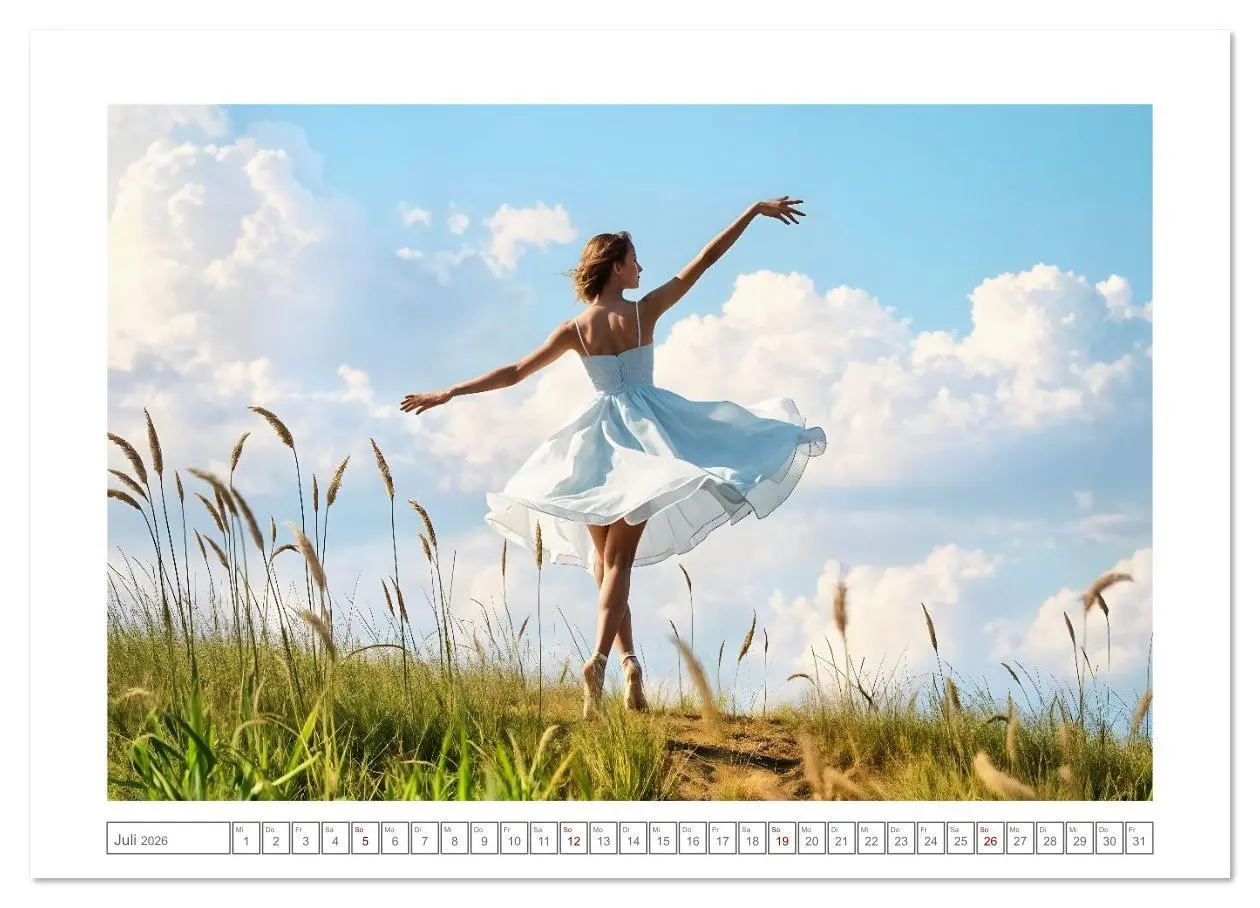 Bild: 9783516629996 | Flügel aus Licht - Ballett in der Poesie der Natur (Wandkalender...